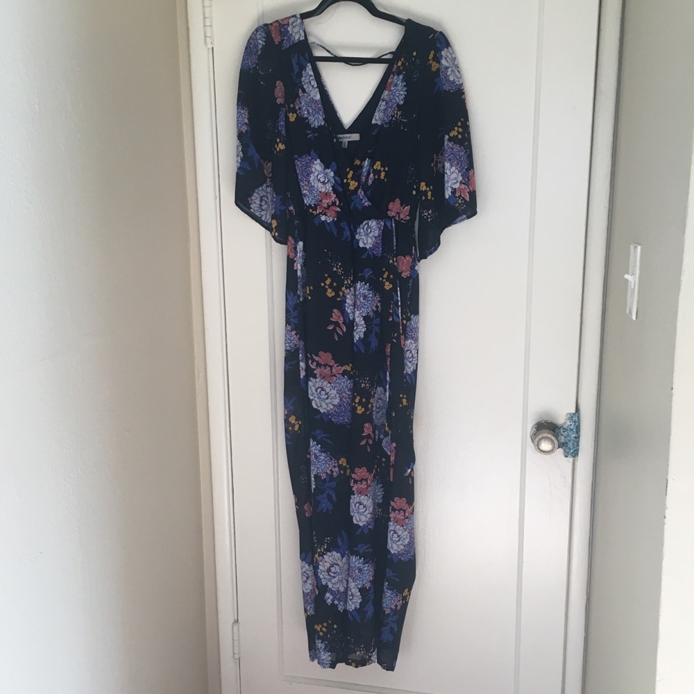 BaileyBlue Floral Pant Jumpsuit